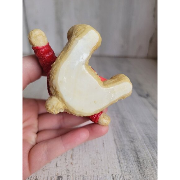 Macy's teddy bear NYC ornament ceramic star sweater - Picture 7 of 7